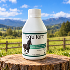 Equifort 500 mL, suplemento nutricional en jarabe para caballos